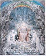 William Blake Four and Twenty Elders Casting their Crowns before the Divine Throne Germany oil painting artist